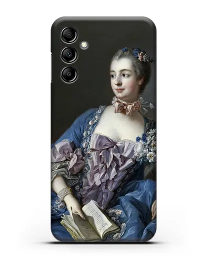 Чехол Портрет мадам де Помпадур (Буше Франсуа) силиконовый для Samsung Galaxy A14 [SM-A145]