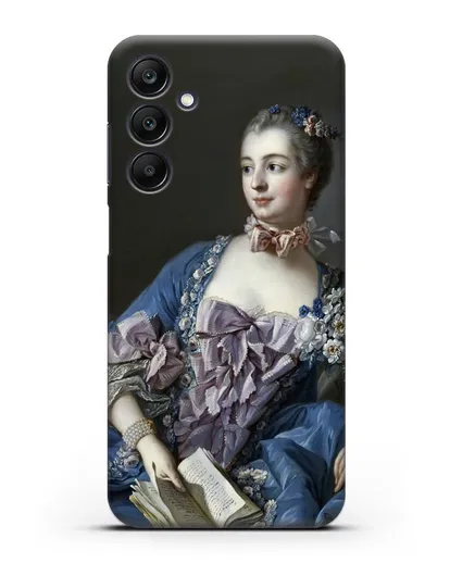 Чехол Портрет мадам де Помпадур (Буше Франсуа) силиконовый для Samsung Galaxy A15 [SM-A155]