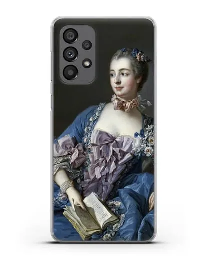 Чехол Портрет мадам де Помпадур (Буше Франсуа) силиконовый для Samsung Galaxy A73 5G [SM-A736B]