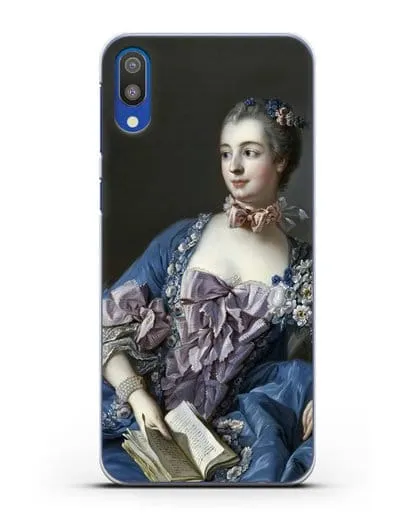Чехол Портрет мадам де Помпадур (Буше Франсуа) силиконовый для Samsung Galaxy M10 [SM-M105F]