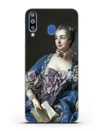 Чехол Портрет мадам де Помпадур (Буше Франсуа) силиконовый для Samsung Galaxy M30 [SM-M305F]