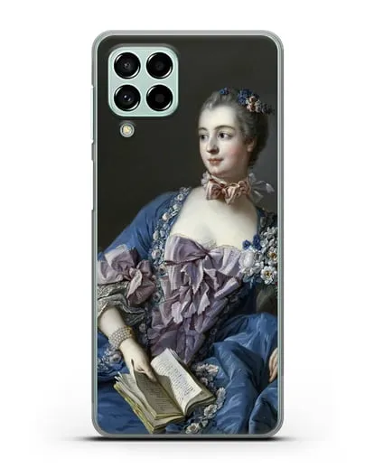 Чехол Портрет мадам де Помпадур (Буше Франсуа) силиконовый для Samsung Galaxy M33 [SM-M336]