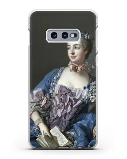 Чехол Портрет мадам де Помпадур (Буше Франсуа) силиконовый для Samsung Galaxy S10e [SM-G970F]