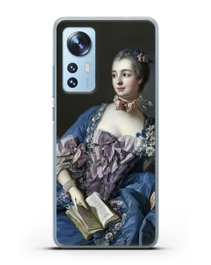 Чехол Портрет мадам де Помпадур (Буше Франсуа) силиконовый для Xiaomi 12