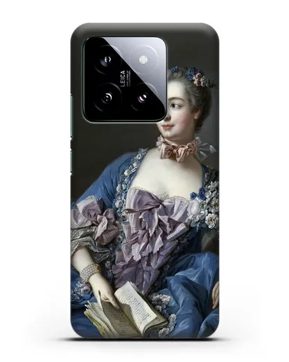 Чехол Портрет мадам де Помпадур (Буше Франсуа) силиконовый для Xiaomi 14