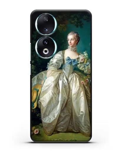 Чехол Мадам Бержере (Буше Франсуа) силиконовый для Honor 90