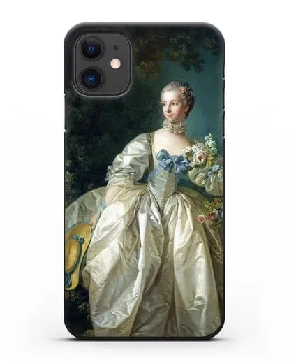Чехол Мадам Бержере (Буше Франсуа) силиконовый для iPhone 11