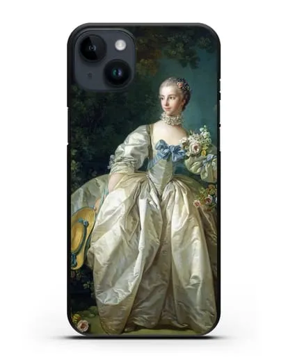 Чехол Мадам Бержере (Буше Франсуа) силиконовый для iPhone 14 Plus