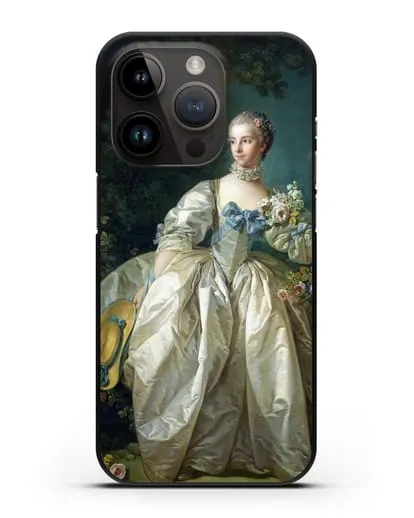 Чехол Мадам Бержере (Буше Франсуа) силиконовый для iPhone 14 Pro
