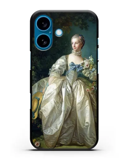 Чехол Мадам Бержере (Буше Франсуа) силиконовый для iPhone 16