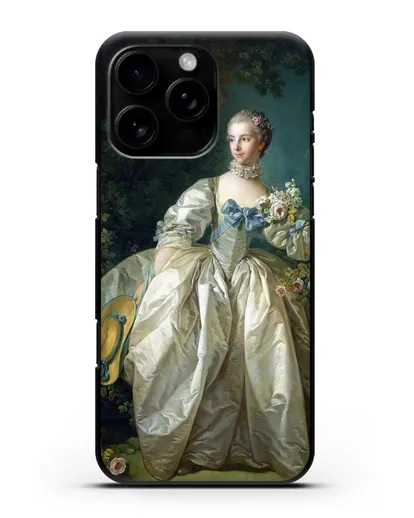 Чехол Мадам Бержере (Буше Франсуа) силиконовый для iPhone 16 Pro Max