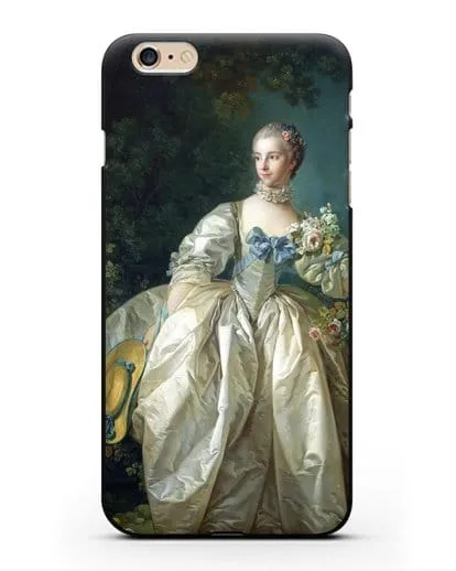 Чехол Мадам Бержере (Буше Франсуа) силиконовый для iPhone 6 Plus