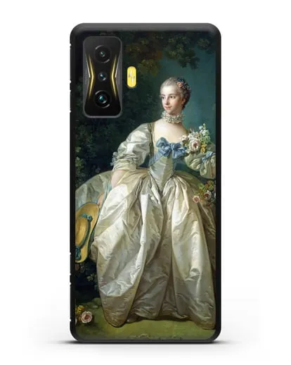 Чехол Мадам Бержере (Буше Франсуа) силиконовый для Xiaomi Poco F4 GT