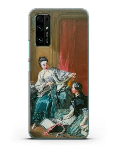 Чехол Модистка (Буше Франсуа) силиконовый для Honor 30