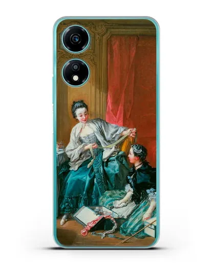 Чехол Модистка (Буше Франсуа) силиконовый для Honor X5 Plus