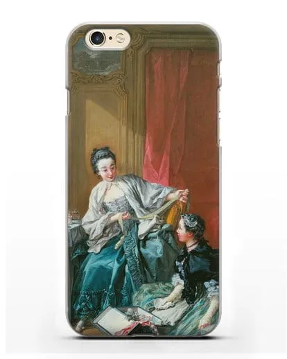 Чехол Модистка (Буше Франсуа) силиконовый для iPhone 6s
