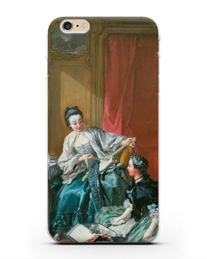 Чехол Модистка (Буше Франсуа) силиконовый для iPhone 6 Plus