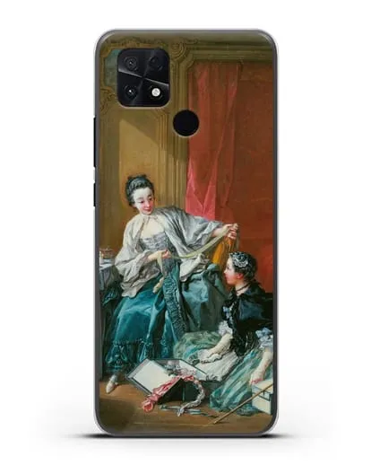 Чехол Модистка (Буше Франсуа) силиконовый для Xiaomi Poco C40