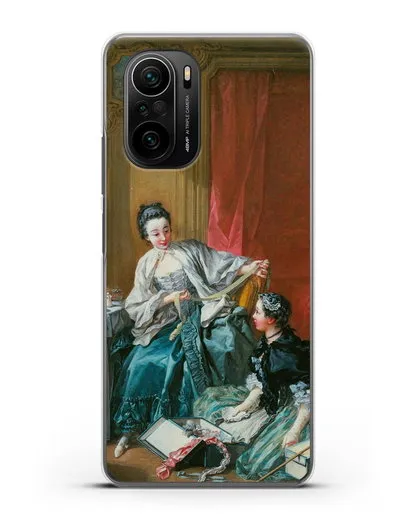 Чехол Модистка (Буше Франсуа) силиконовый для Xiaomi Poco F3 Pro