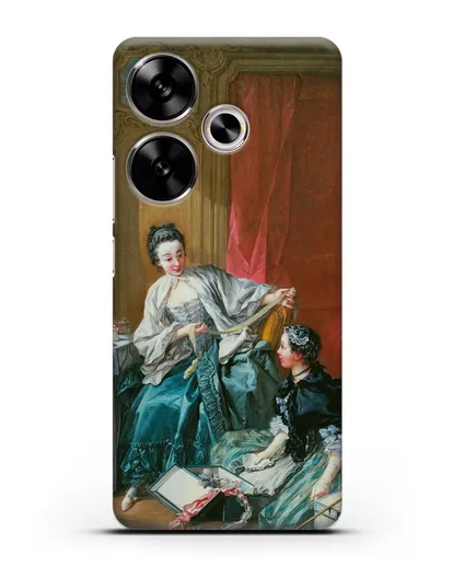 Чехол Модистка (Буше Франсуа) силиконовый для Xiaomi Poco F6