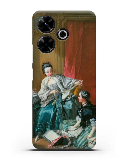 Чехол Модистка (Буше Франсуа) силиконовый для Xiaomi Poco M6