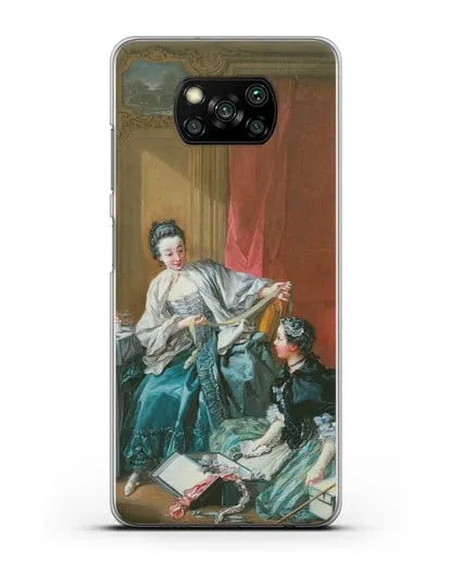 Чехол Модистка (Буше Франсуа) силиконовый для Xiaomi Poco X3