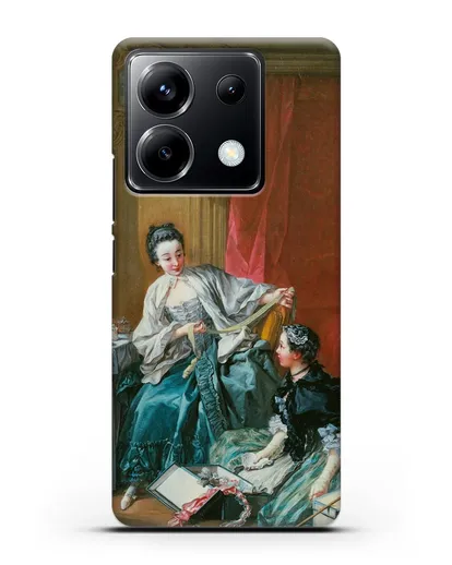 Чехол Модистка (Буше Франсуа) силиконовый для Xiaomi Poco X6