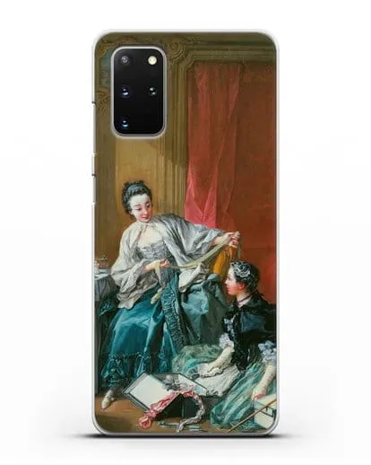 Чехол Модистка (Буше Франсуа) силиконовый для Samsung Galaxy S20 Plus [SM-G985F]