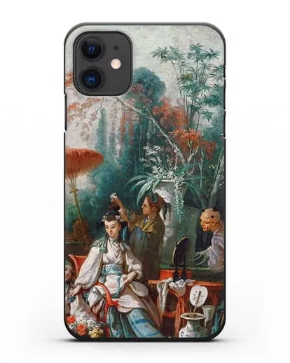 Чехол Китайский садик (Буше Франсуа) силиконовый для iPhone 11