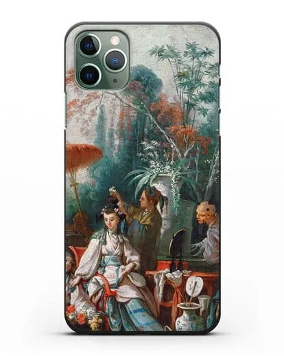 Чехол Китайский садик (Буше Франсуа) силиконовый для iPhone 11 Pro Max