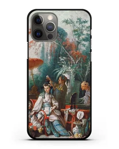 Чехол Китайский садик (Буше Франсуа) силиконовый для iPhone 12 Pro