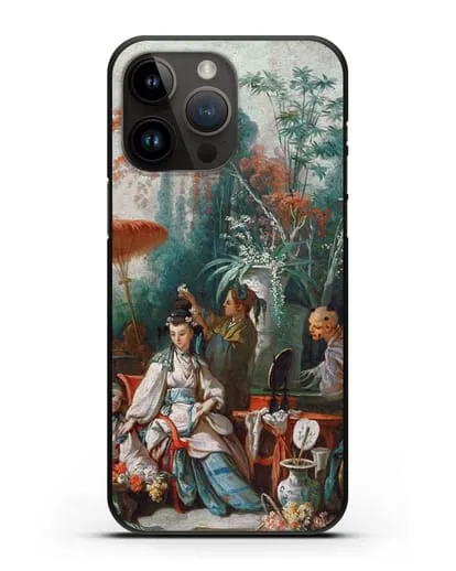 Чехол Китайский садик (Буше Франсуа) силиконовый для iPhone 14 Pro Max