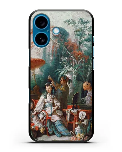 Чехол Китайский садик (Буше Франсуа) силиконовый для iPhone 16