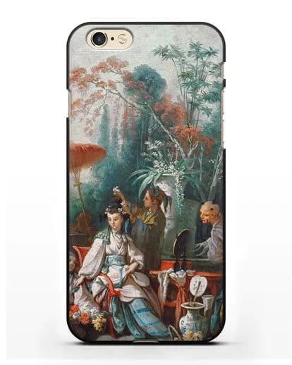 Чехол Китайский садик (Буше Франсуа) силиконовый для iPhone 6s