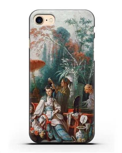 Чехол Китайский садик (Буше Франсуа) силиконовый для iPhone 7