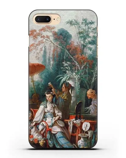 Чехол Китайский садик (Буше Франсуа) силиконовый для iPhone 7 Plus