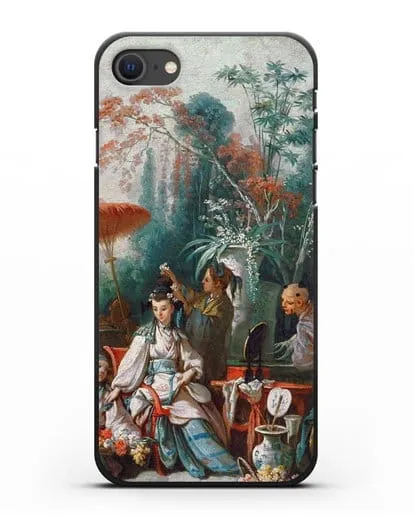 Чехол Китайский садик (Буше Франсуа) силиконовый для iPhone SE 2020