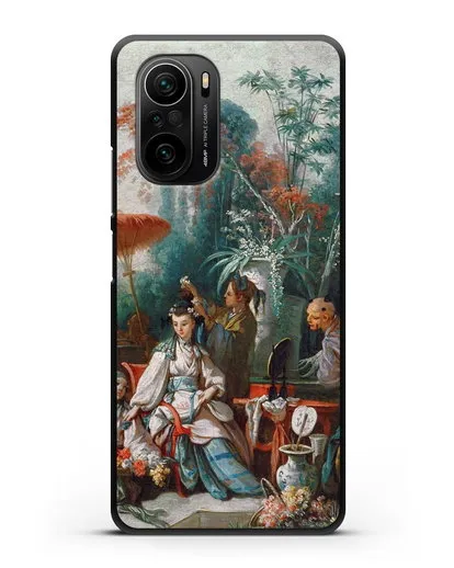 Чехол Китайский садик (Буше Франсуа) силиконовый для Xiaomi Poco F3