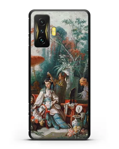 Чехол Китайский садик (Буше Франсуа) силиконовый для Xiaomi Poco F4 GT