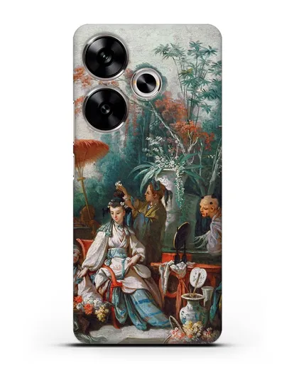 Чехол Китайский садик (Буше Франсуа) силиконовый для Xiaomi Poco F6