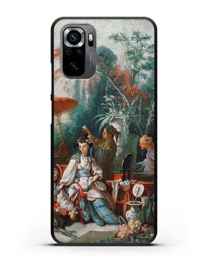 Чехол Китайский садик (Буше Франсуа) силиконовый для Xiaomi Poco M5s