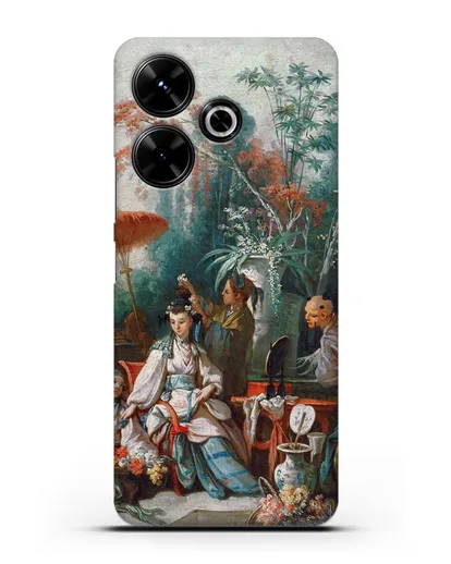 Чехол Китайский садик (Буше Франсуа) силиконовый для Xiaomi Poco M6