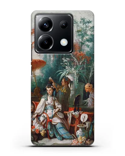 Чехол Китайский садик (Буше Франсуа) силиконовый для Xiaomi Poco X6