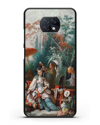 Чехол Китайский садик (Буше Франсуа) силиконовый для Xiaomi Redmi Note 9T