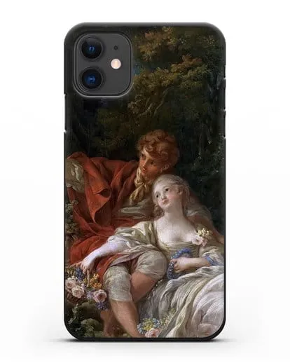 Чехол Пастух и пастушка (Буше Франсуа) силиконовый для iPhone 11