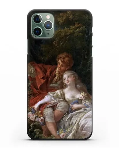 Чехол Пастух и пастушка (Буше Франсуа) силиконовый для iPhone 11 Pro Max
