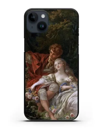 Чехол Пастух и пастушка (Буше Франсуа) силиконовый для iPhone 14 Plus