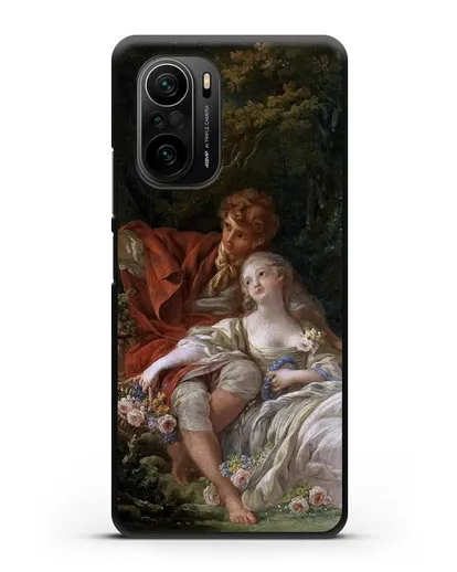 Чехол Пастух и пастушка (Буше Франсуа) силиконовый для Xiaomi Poco F3 Pro