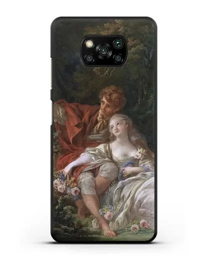 Чехол Пастух и пастушка (Буше Франсуа) силиконовый для Xiaomi Poco X3