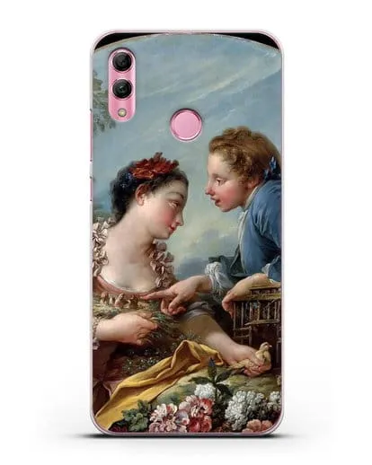 Чехол Птичья клетка (Буше Франсуа) силиконовый для Honor 10 Lite